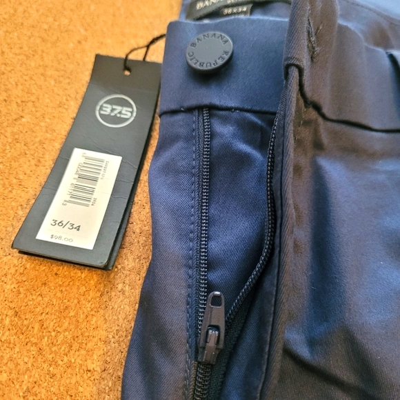 Banana Republic Slim Fit Core Temp Talilores Performance  Pants NWT 37.5 - Picture 4 of 7